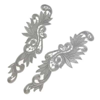 Páros csipke rátét 28x9 cm